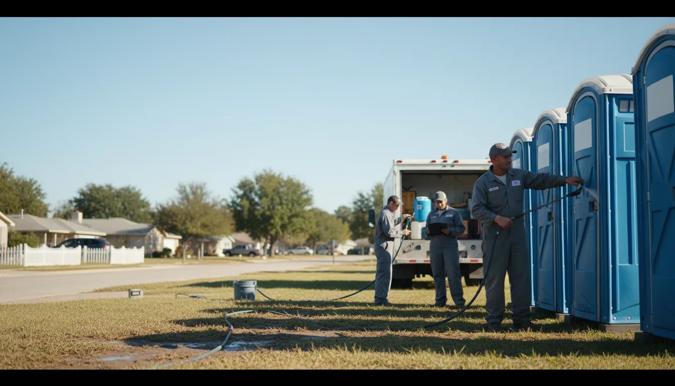 Long-Term Portable Toilet Rental in Highland, IN near me